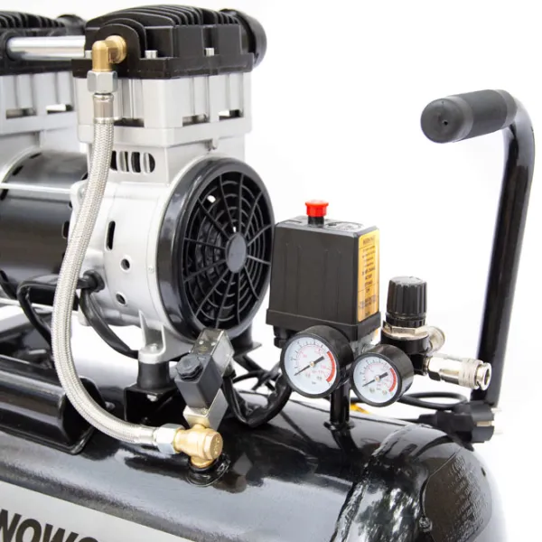 Compresor Technoworker SK 1100-50 L Portativ/ Cu piston photo 3