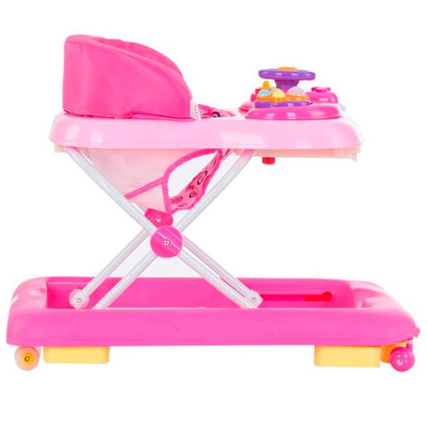Ходунки Chipolino CARRERA (3800931036928) Классический/ Розовый photo 2 Ходунки Chipolino CARRERA (3800931036928) Классический/ Розовый photo 2
