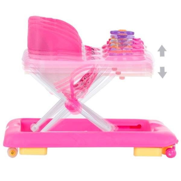 Ходунки Chipolino CARRERA (3800931036928) Классический/ Розовый photo 3 Ходунки Chipolino CARRERA (3800931036928) Классический/ Розовый photo 3