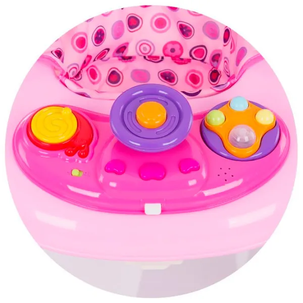 Ходунки Chipolino CARRERA (3800931036928) Классический/ Розовый photo 4 Ходунки Chipolino CARRERA (3800931036928) Классический/ Розовый photo 4