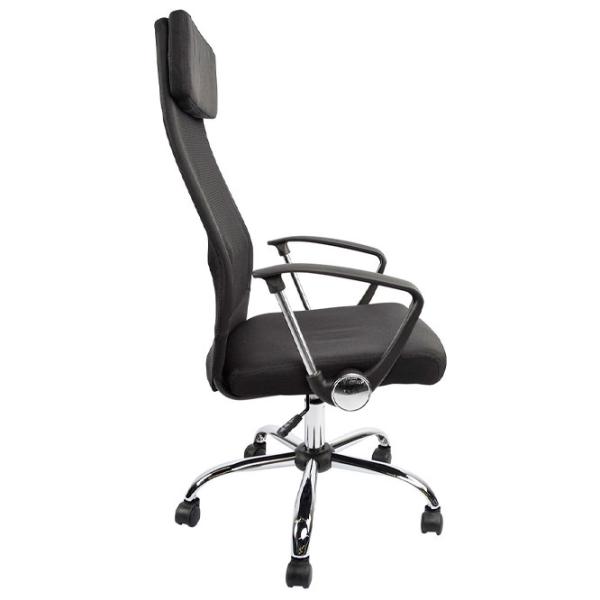 Офисное кресло DecoPrim F-65 Ткань, акриловая сетка/ Черный photo 4