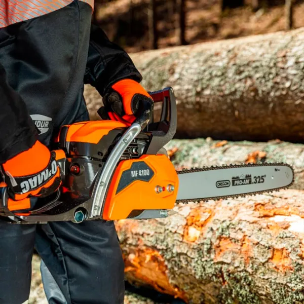 Fierăstrău cu lanţ OMAC MF 4100 pe benzină/ Orange photo 9