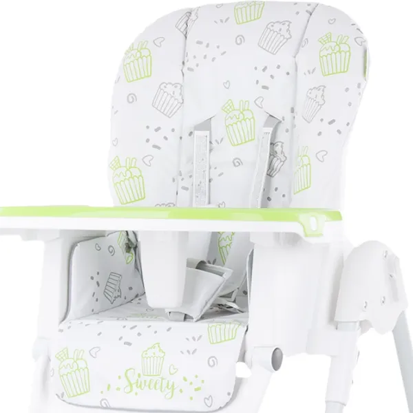 Scaun de masă Chipolino Sweety (3800931038175) Clasic/ 6 luni / Green  photo 2