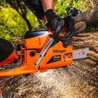 Fierăstrău cu lanţ Villager VGS 560 E pe benzină/ Orange photo 6