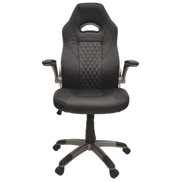 Офисное кресло DecoPrim F-86 Черный Серый photo 2