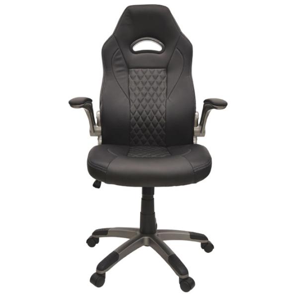 Офисное кресло DecoPrim F-86 Черный Серый photo 2