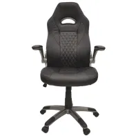 Офисное кресло DecoPrim F-86 Черный Серый photo 2