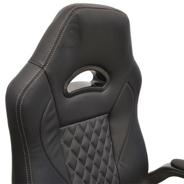 Офисное кресло DecoPrim F-86 Черный Серый photo 6