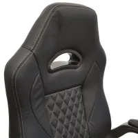Офисное кресло DecoPrim F-86 Черный Серый photo 6