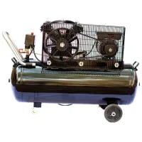 Компрессор Technoworker MVE 100 L Передвижной/ Масляный photo 2