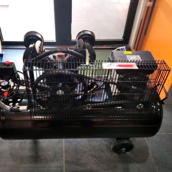 Compresor Technoworker MVE 100 L Portativ/ De ulei photo 7