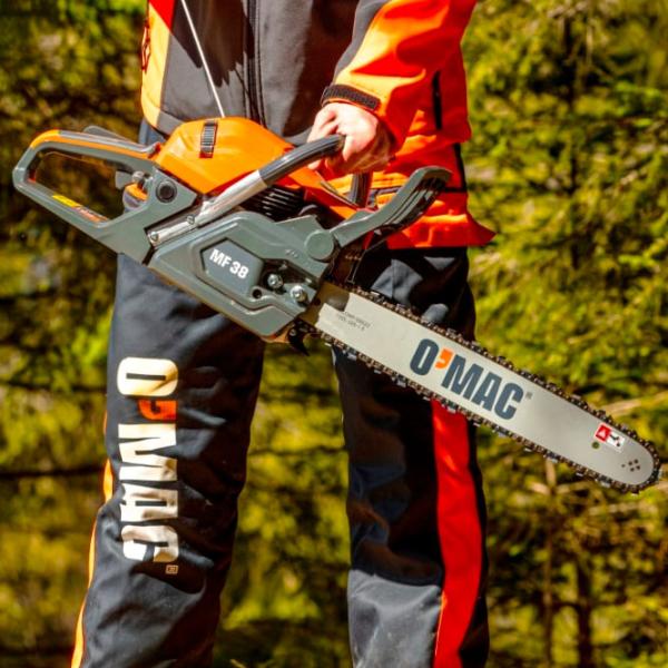 Fierăstrău cu lanţ OMAC MF 38 pe benzină/ Orange photo 9
