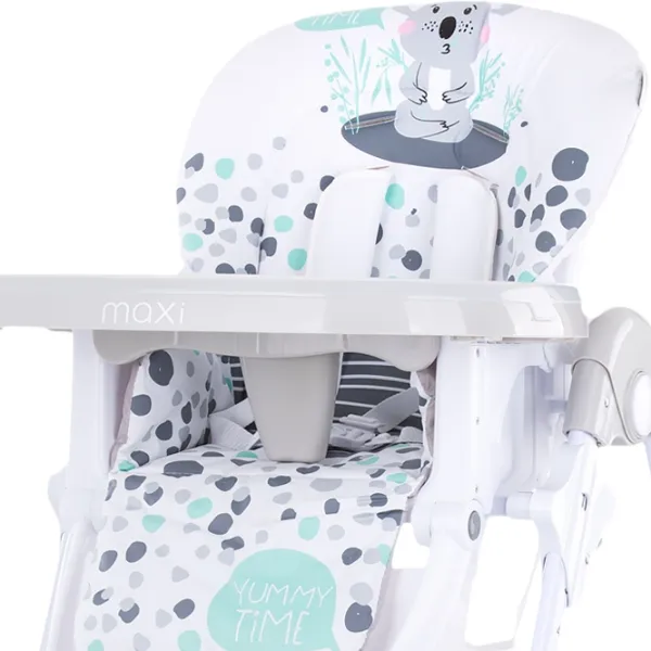 Scaun de masă Chipolino Maxi (3800931041007) Clasic/ 6 luni / Gray  photo 2 Scaun de masă Chipolino Maxi (3800931041007) Clasic/ 6 luni / Gray  photo 2