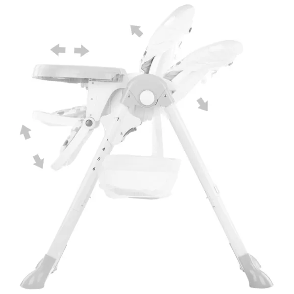 Scaun de masă Chipolino Maxi (3800931041014) Clasic/ 6 luni / Beige  photo 5