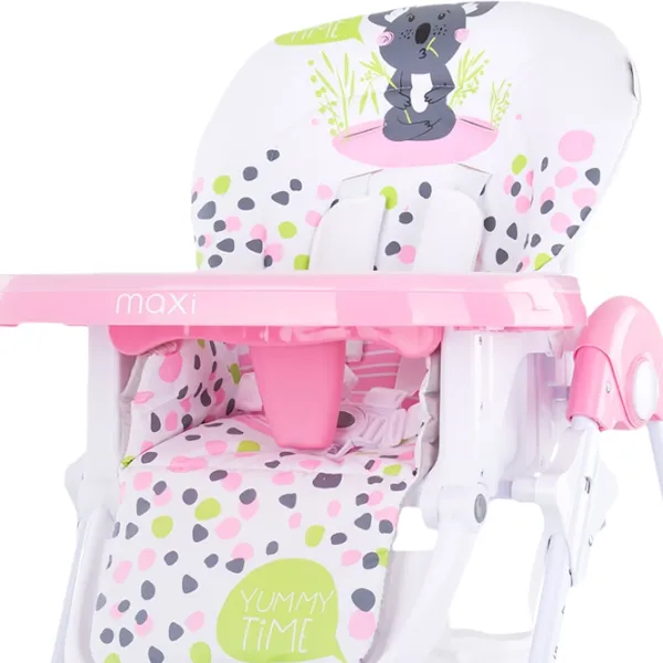 Scaun de masă Chipolino Maxi (3800931041038) Clasic/ 6 luni / Pink  photo 2