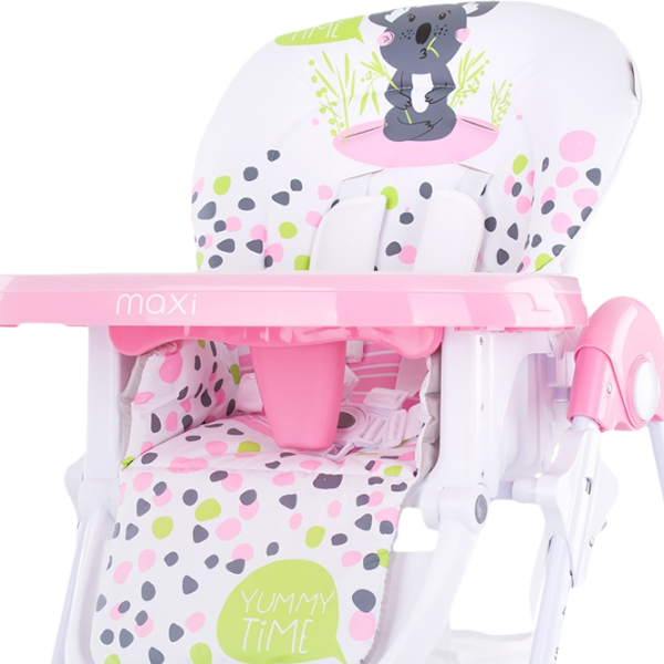 Scaun de masă Chipolino Maxi (3800931041038) Clasic/ 6 luni / Pink  photo 2