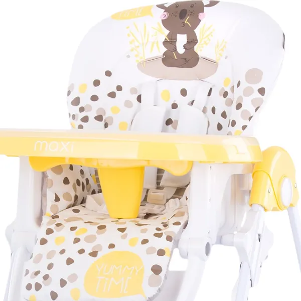 Scaun de masă Chipolino Maxi (3800931041304) Clasic/ 6 luni / Yellow  photo 2 Scaun de masă Chipolino Maxi (3800931041304) Clasic/ 6 luni / Yellow  photo 2