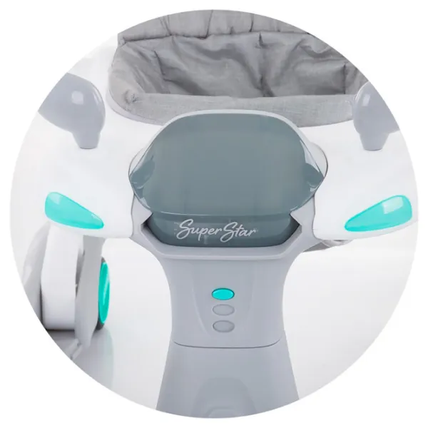 Ходунки Chipolino Super Star 2 in 1 (3800931045791) Трансформер/ Серый photo 7 Ходунки Chipolino Super Star 2 in 1 (3800931045791) Трансформер/ Серый photo 7