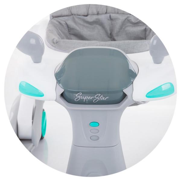 Ходунки Chipolino Super Star 2 in 1 (3800931045791) Трансформер/ Серый photo 7 Ходунки Chipolino Super Star 2 in 1 (3800931045791) Трансформер/ Серый photo 7