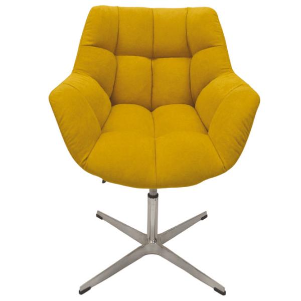 Scaun de bucătărie DecoPrim Vensan Yellow photo 4 Scaun de bucătărie DecoPrim Vensan Yellow photo 4