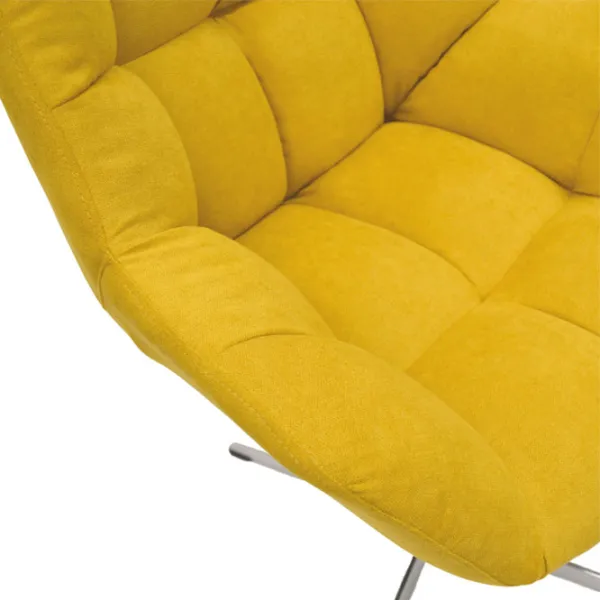 Scaun de bucătărie DecoPrim Vensan Yellow photo 5 Scaun de bucătărie DecoPrim Vensan Yellow photo 5