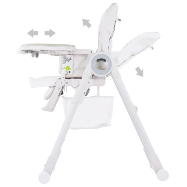 Scaun de masă Chipolino Master Chef (3800931041427) Clasic/ 6 luni / Gray  photo 5 Scaun de masă Chipolino Master Chef (3800931041427) Clasic/ 6 luni / Gray  photo 5