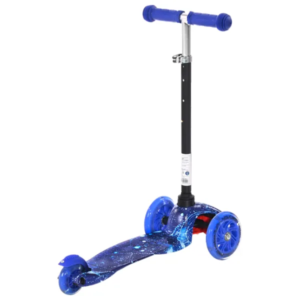 Trotinetă pentru copii cu trei roți Lorelli Mini (10390010012) 20 kg/ Blue photo 3