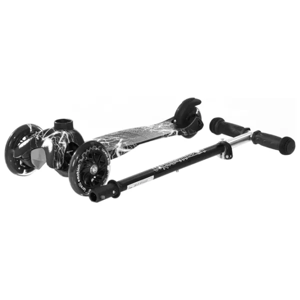 Trotinetă pentru copii cu trei roți Lorelli Mini (10390010015) 20 kg/ Black photo 5