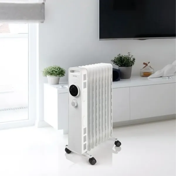 Calorifer electric cu ulei Gorenje OR2000M 2000 W/ White photo 4