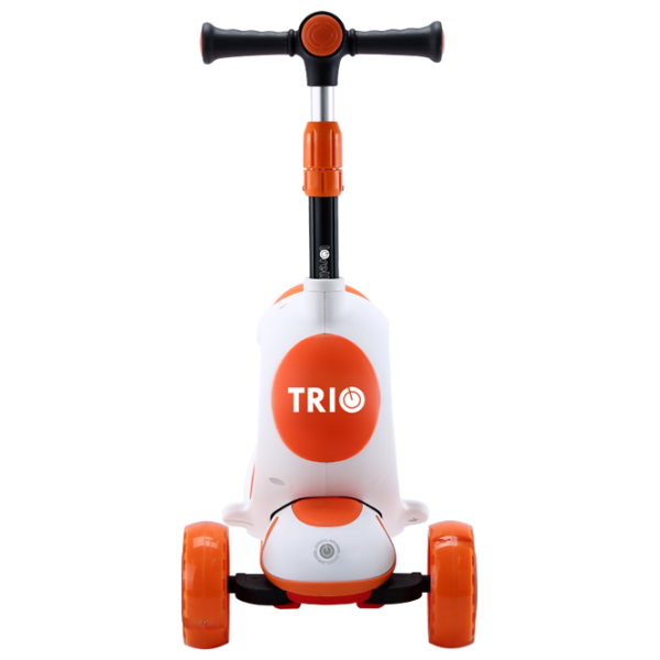 Trotinetă pentru copii cu trei roți Lorelli Trio (10390150003) 50 kg/ Orange photo 5
