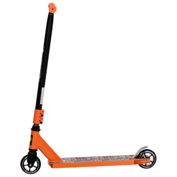 Trotinetă pentru copii cu două roți Lorelli Boxer (10390080003) 100 kg/ Orange photo 2