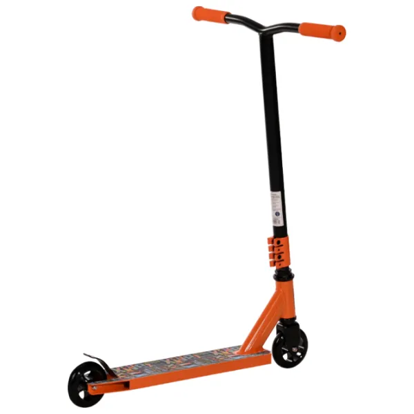 Trotinetă pentru copii cu două roți Lorelli Boxer (10390080003) 100 kg/ Orange photo 3