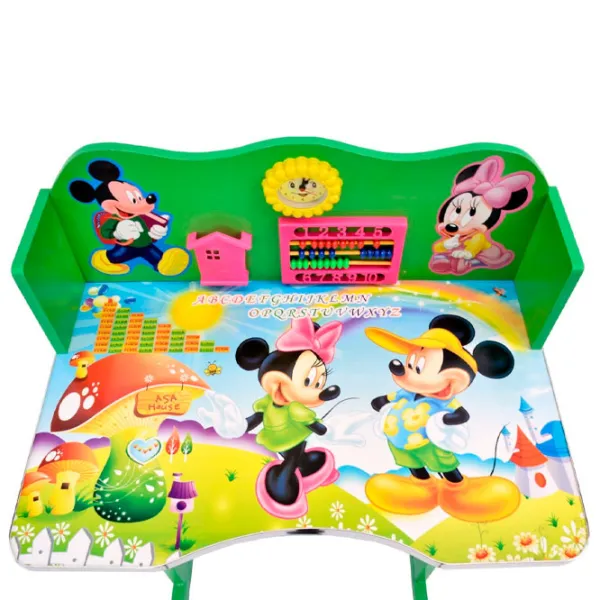 Masă de birou DecoPrim DA-27 MDF/ Green photo 3 Masă de birou DecoPrim DA-27 MDF/ Green photo 3