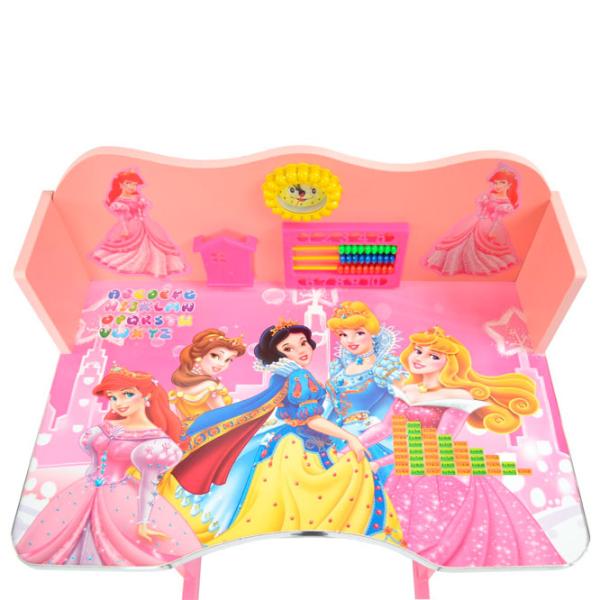 Masă de birou DecoPrim DA-27 MDF/ Pink photo 3