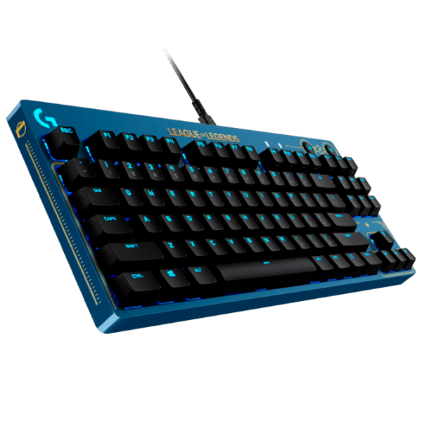 Клавиатура Logitech G Pro LOL Проводная/ Синий photo 2 Клавиатура Logitech G Pro LOL Проводная/ Синий photo 2