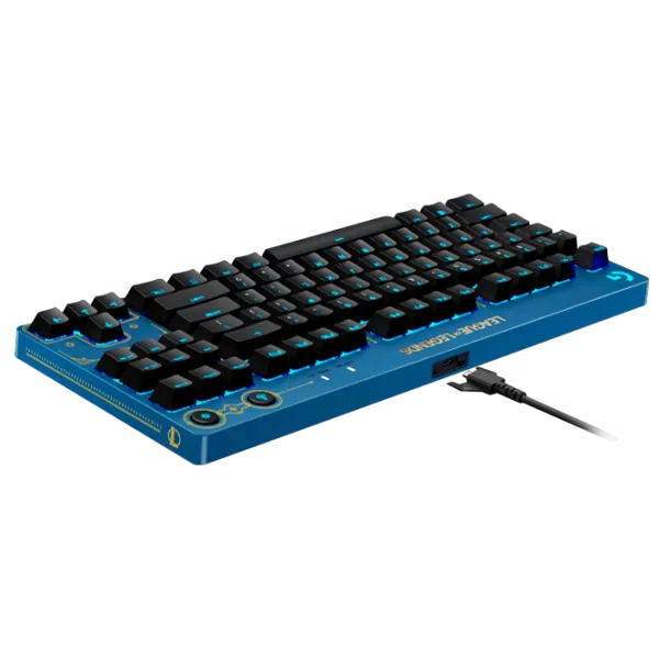 Клавиатура Logitech G Pro LOL Проводная/ Синий photo 4 Клавиатура Logitech G Pro LOL Проводная/ Синий photo 4
