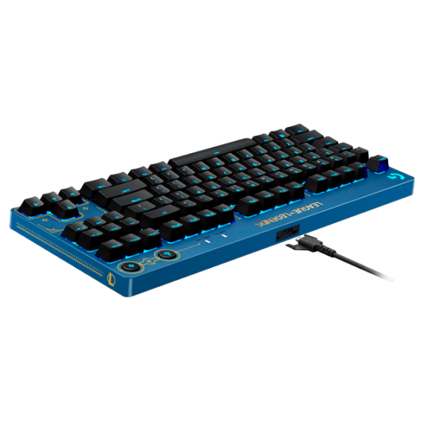 Клавиатура Logitech G Pro LOL Проводная/ Синий photo 4 Клавиатура Logitech G Pro LOL Проводная/ Синий photo 4