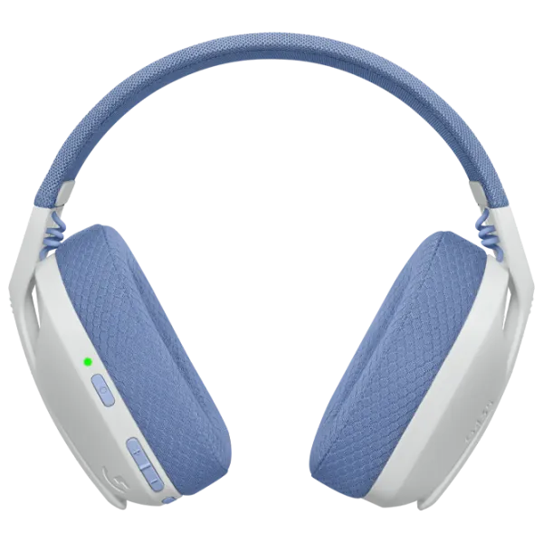 Наушники Logitech G435 Синий Белый Беспроводные/ Игровой photo 2