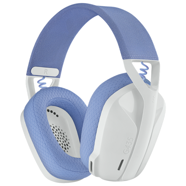 Наушники Logitech G435 Синий Белый Беспроводные/ Игровой photo 5