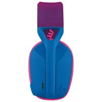 Căști Logitech G435 Violet Blue Fără fir/ Gaming photo 3
