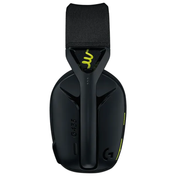 Căști Logitech G435 Yellow Black Fără fir/ Gaming photo 2