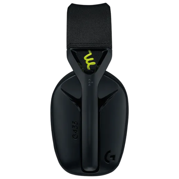 Căști Logitech G435 Yellow Black Fără fir/ Gaming photo 3