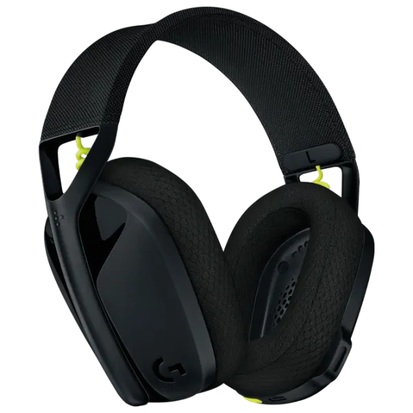 Căști Logitech G435 Yellow Black Fără fir/ Gaming photo 4