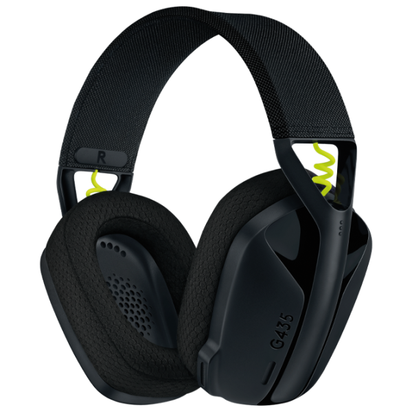 Căști Logitech G435 Yellow Black Fără fir/ Gaming photo 5