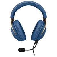 Наушники Logitech G Pro X LOL Золотой Синий Проводная/ Игровой photo 2