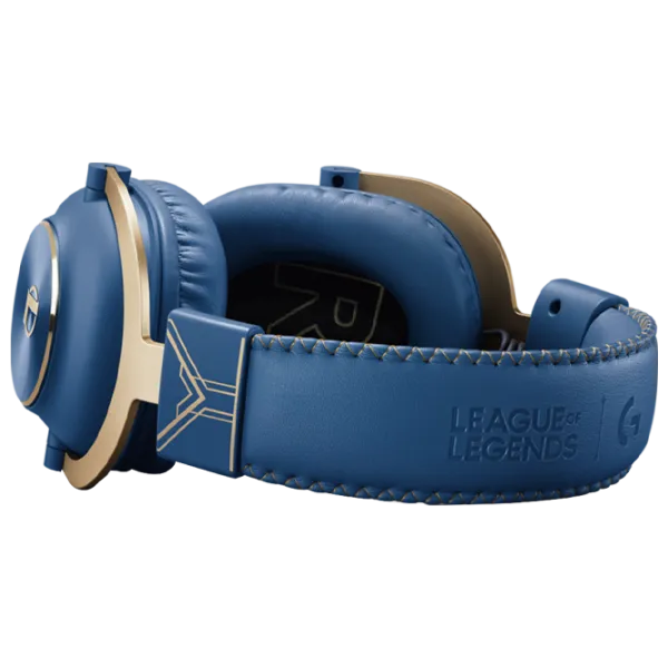 Наушники Logitech G Pro X LOL Золотой Синий Проводная/ Игровой photo 5 Наушники Logitech G Pro X LOL Золотой Синий Проводная/ Игровой photo 5
