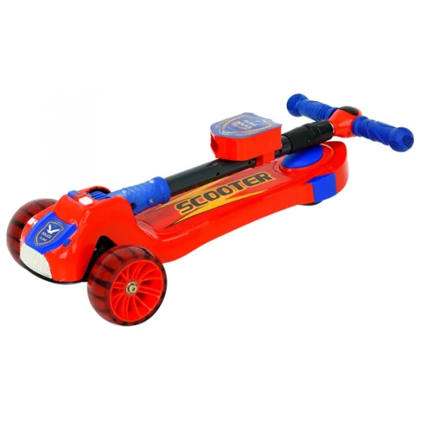 Trotinetă pentru copii cu trei roți Glamvers Sheriff (185844) 50 kg/ Red photo 3 Trotinetă pentru copii cu trei roți Glamvers Sheriff (185844) 50 kg/ Red photo 3