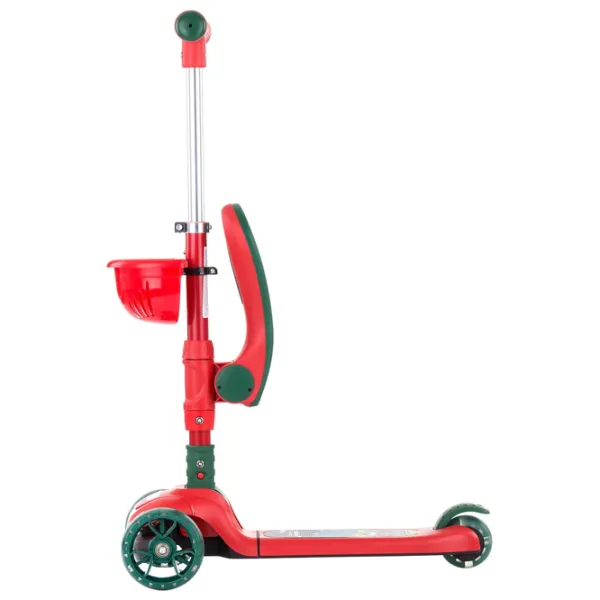 Детский трёхколёсный самокат Chipolino Neo Rider (3800931041922) 50 кг/ Красный photo 2