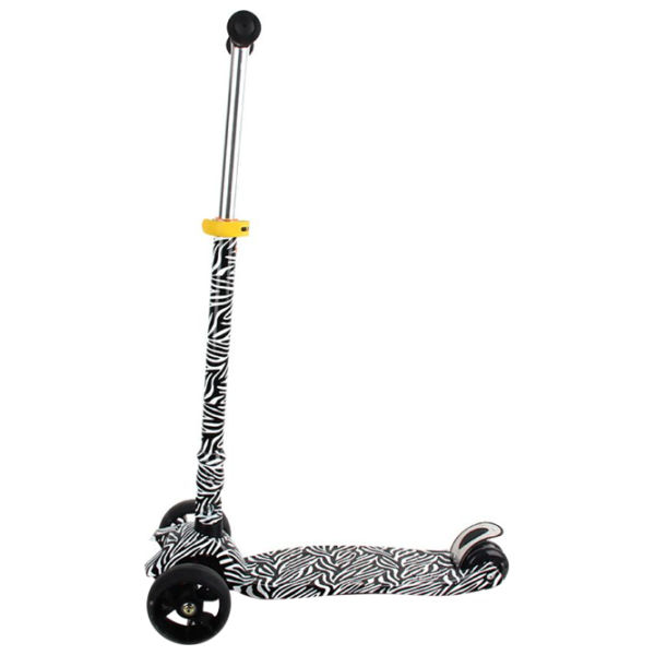 Trotinetă pentru copii cu trei roți Chipolino Croxer Evo (3800931037765) 50 kg/ Black photo 2