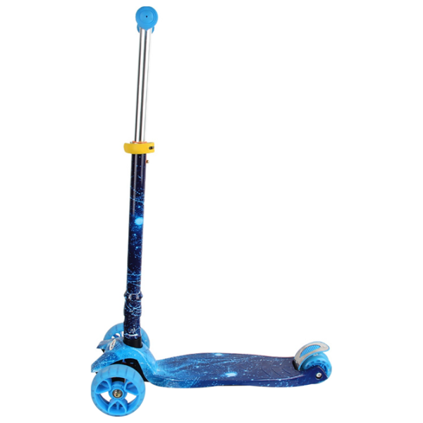 Trotinetă pentru copii cu trei roți Chipolino Croxer Evo (2600000089517) 50 kg/ Blue photo 2